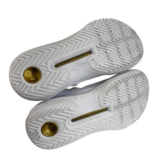 Under Armour Highlight Ace 2.0 Womens White Mesh Athletic Volleyball Shoes Sz 9 - Picture 6 of 8